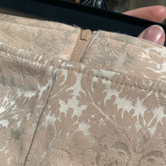 ❌SOLD❌ XOXO vintage metallic shimmer pants - Picture 6 of 12